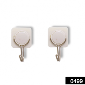 MULTIPURPOSE STRONG SMALL STAINLESS STEEL ADHESIVE WALL HOOKS